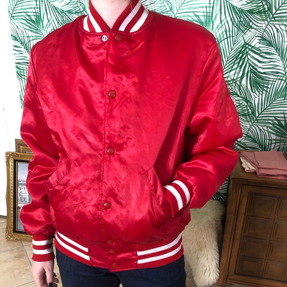 Holloway Red Bomber Jacket
